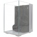 CRYSTAL CLEAR TANK w/DECO BACK FILTER 20cmLx22cmWx28cmH 1pc/outer 