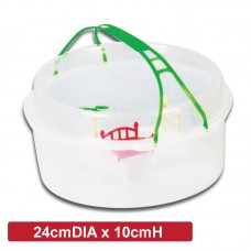 TORTOISE ISLAND CAGE - 24cmDIAx10cmH 12pcs/outer