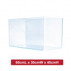 CRYSTAL CLEAR 3D VISION 60cmL x 30cmW x 40cmH 5mmT 1pc/outer