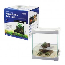 ISTA MULTI-FUNCTIONAL AQUARIUM PET CASE 16cmx16cmx16cm M WHITE 12pcs/outer