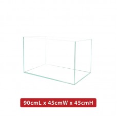 CRYSTAL CLEAR-RECTANGLE TANK 90cmLx45cmWx45cmH 1pc/outer