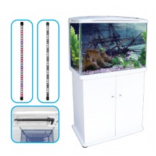 EBO TANK & CABINET S-600 62cmLx34cmWx49.5cmH/65cmH - BLACK 1pc/outer 