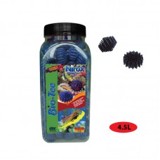 NIROX BIO-TEE 4.5L 3.8cm DIA BLACK 4.5liters/bottle, 12bottles/outer