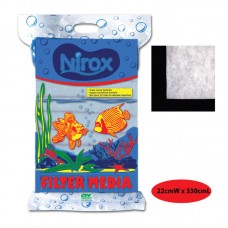 NIROX FILTER WOOL EXTRA LONG (WHITE)- 22cmWx330cmL 1pc/pkt, 15pkts/bag 