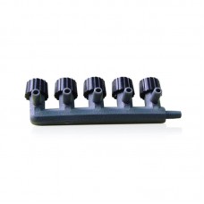 CONTROL JOINT 5 WAY - BLACK 6pcs/pkt