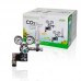 ISTA TWIN GAUGE CO2 CONTROLLER + BUBBLE COUNTER & CHECK VALVE (FACE-SIDE)12pcs/outer 
