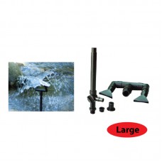 360 DEGREE ROTATING FOUNTAIN HEAD - LARGE 1set/pkt