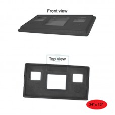 DARK GREY COLOUR AQUARIUM  COVER 24" x 12" 