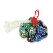 GLASS MARBLE - PEARL & VENUS 25 - MIXED 25pcs/pkt