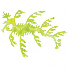 GLOW SEA DRAGON LARGE - GREEN 18cm x 17cm 1pc/tray, 60pcs/outer