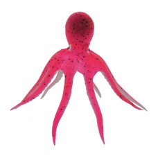 GLOW OCTOPUS SMALL - PINK 9cm x 8cm 1pc/box, 120pcs/outer