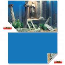 Aquarium 2-sided Background ROMAN RUINS & BLUE 15mLX49cmH , 1roll/box, 6rolls/ctn 0.040m3