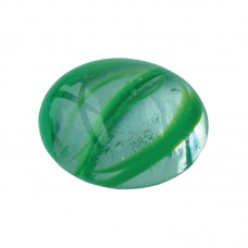 GLASS MARBLE - FLOWER GREEN 500g/bag 