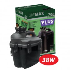 AQUAEL EXTERNAL FILTER-UNIMAX 700 38w,max output 1400LPH,max pump 2250LPH 34cmLx34cmWx54cm 1pc/outer