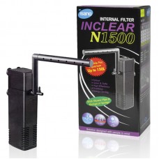INTERNAL FILTER INCLEAR N1500 22W, 1000LPH max flow, Hmax 1.5m For aquarium up to 150L 48pcs/outer