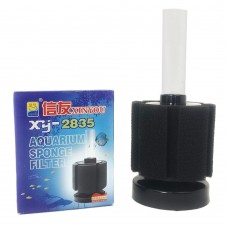 XINYOU AQUARIUM SPONGE FILTER XY-2835 SPONGE SIZE:5.5cmDIAx3.8cmH FOR TANK BELOW 40L 200pcs/outer