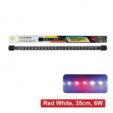 COCO T4-400LED - RED WHITE - 35cm, 6W 50pcs/outer  