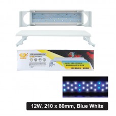 COCO LAMP w/STAND 21x8cm 12W, 4 ROWS LED - BLUE WHITE FOR TANK 30-35cm 1pc/box, 50pcs/outer  