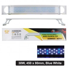 COCO LAMP w/STAND 45x8cm 30W, 4 ROWS LED - BLUE WHITE FOR TANK 40-50cm 1pc/box, 50pcs/outer 