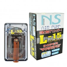 NS AIR PUMP L-15 AC 220~240v 50Hz~60Hz 8W 24pcs/outer 