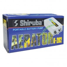 SHIRUBA K-202 WATERPROOF BATTERY PUMP 1 outlet, 1pc/box, 60pcs/outer