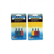 BILLION BUBBIES CYLINDER SHAPE AIR STONE-2.5cmHx1.5cmDIA,1"H,3pcs/card,48cards/box,480cards/ctn