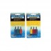 BILLION BUBBIES CYLINDER SHAPE AIR STONE-2.5cmHx1.5cmDIA,1"H,3pcs/card,48cards/box,480cards/ctn 