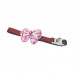 SAFETY COLLAR w/BELL 10mm X 9"-14" -RED BOW Loose packing 