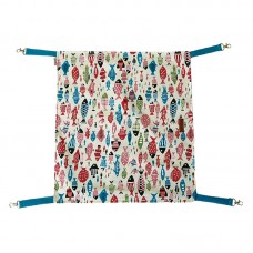 DOGLEMI CANVAS CAT HAMMOCK BED 45x45cm -BLUE 1pc/pkt DOGLEMI CANVAS CAT HAMMOCK BED 45x45cm -BLUE 1pc/pkt
