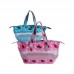 DOGLEMI CAT CANVAS CARRIER BAG 64x18x48cm - BLUE, ROSE 1pc/pkt  