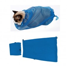 DOGLEMI CAT GROOMING BAG - BLUE 1pc/pkt 