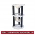 PEPETS CAT TREE - TREVI 50cmLx50cmWx98cmH DARK BROWN 7cm SISAL POST 1pc/outer 