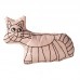 FOFOS KRAFT TINY CAT (DCF18156) 6pcs/inner, 24pcs/outer 