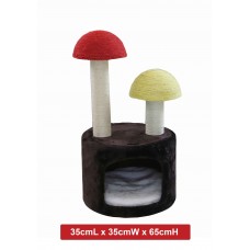 PEPETS CAT TREE CHAMPI 35cm x 35cm x 65cm POLE DIAMETER 7cm 1pc/outer 