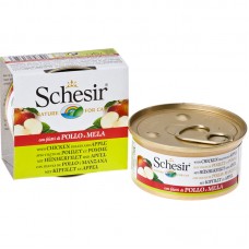 SCHESIR CHICKEN FILLETS w/APPLE 75g (352) 14tins/tray, 4trays/outer