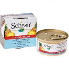 SCHESIR TUNA w/PINEAPPLE 75g (353) 14tins/tray, 4trays/outer