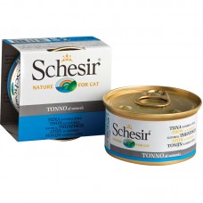 SCHESIR TUNA NATURAL STYLE 85g (01064060) 14tins/tray, 4trays/outer 