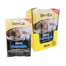 GIMCAT CAT STICKS SALMON & COD x4/20g 24pcs/box GIMCAT CAT STICKS SALMON & COD x4/20g 24pcs/box