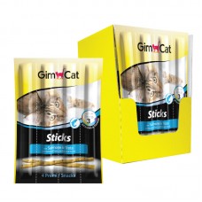 GIMCAT CAT STICKS SALMON & TROUT 4+1 FREE (BONUS PACK) x5, 24pcs/box