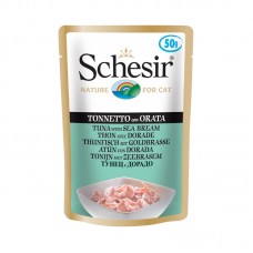 SCHESIR TUNA WITH SEABREAM 50g (3202) 30pcs/tray 