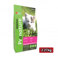 PRONATURE ORIGINAL KITTEN CHICKEN RECIPE 2.27kg 4bags/outer  