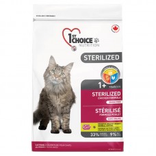 1ST CHOICE CAT ADULT STERILIZED 2.4kg 4bags/outer 