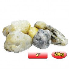 NATURAL CLASSIC ROCK - BELOW 4" 20kgs/bag 