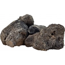 BLACK LAVA ROCK 4-6cm 10kgs/bag 
