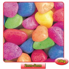 NIROX NEON MIXED 10kg - SMOOTH EXTRA SMALL 2-5mm 10kg/bag