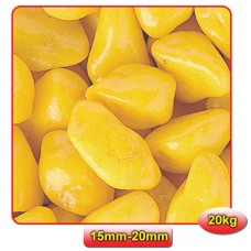SKY YELLOW 20kgs - SMOOTH EXTRA LARGE 15mm-20mm 20kgs/bag.