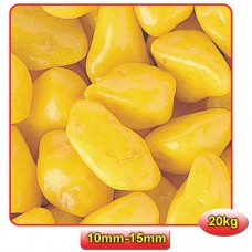 SKY YELLOW 20kgs - SMOOTH LARGE 10mm-15mm 20kgs/bag.