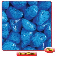 SKY BLUE 20kgs - SMOOTH MEDIUM 6mm-10mm 20kgs/bag.