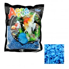 COOL ICE BLUE 1kg - SMOOTH SMALL 3-6mm 1kg/bag