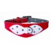 DOG LEATHER COLLAR 19mm (RED) 